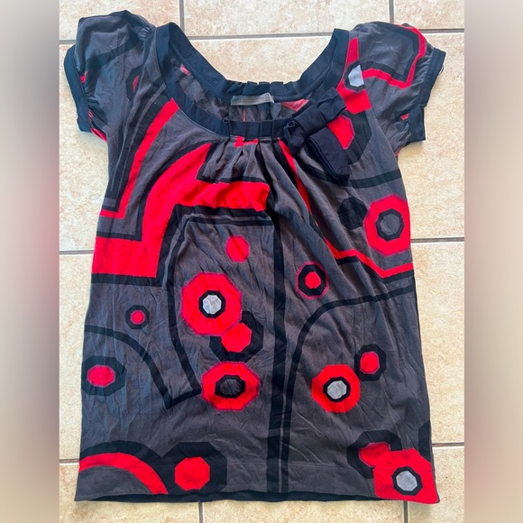 Zara psychedelic print tunic flared top. Size S. Excellent condition. - Picture 1 of 5